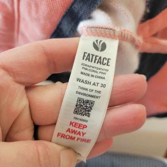 Fat Face Coral Pink Airlie - Picture 4 of 5